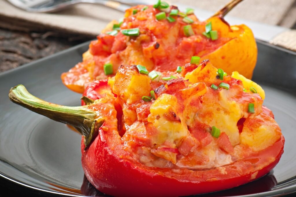 Morbi lacinia molestie dui praesent Peppers Stuffed With Potatoes Chorizo 1 1024x683